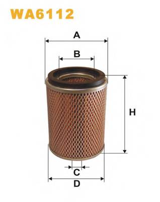 WIX FILTERS WA6112 Повітряний фільтр