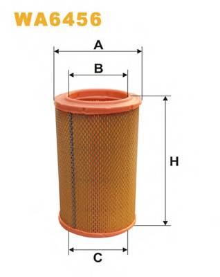 WIX FILTERS WA6456 Воздушный фильтр