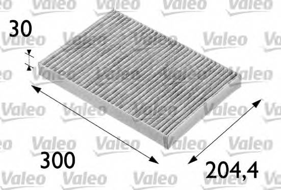 VALEO 698683 Фільтр, повітря у