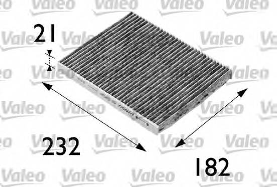 VALEO 698692 Фільтр, повітря у