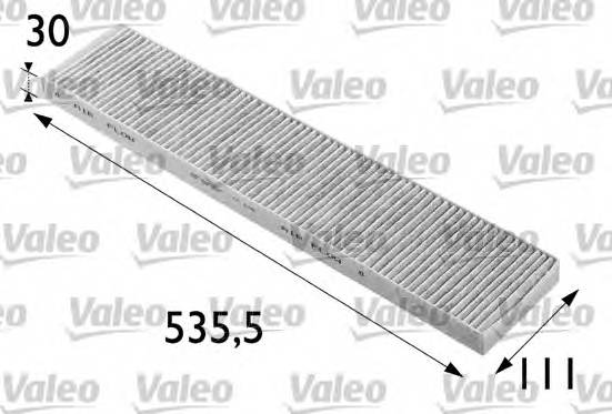 VALEO 698696 Фільтр, повітря у