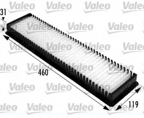 VALEO 698724 Фильтр, воздух во