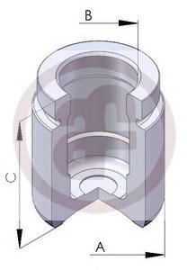 AUTOFREN SEINSA D025125 Поршень, корпус скоби