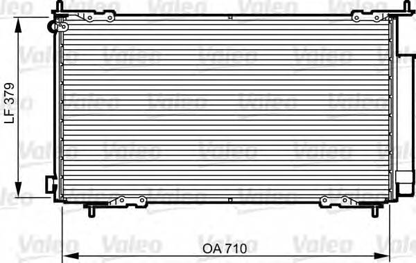 VALEO 814225 Конденсатор, кондиционер