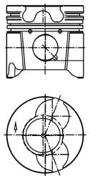 KOLBENSCHMIDT 99879620 Поршень