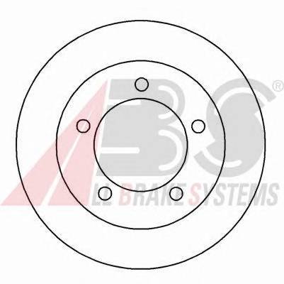 A.B.S. 15026 Тормозной диск