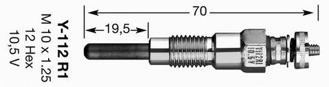 NGK 1032 Свеча накаливания