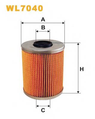 WIX FILTERS WL7040 Масляный фильтр