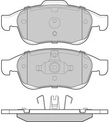 FREMAX FBP-1679 Комплект гальмівних колодок,