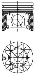 KOLBENSCHMIDT 40179600 Поршень