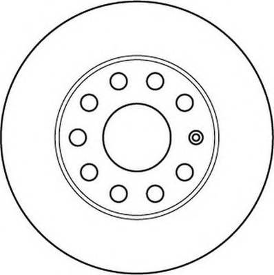 JURID 562238JC Тормозной диск