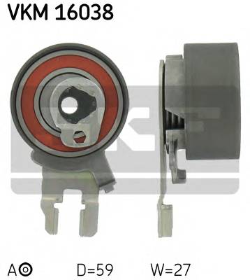 SKF VKM 16038 Натяжний ролик, ремінь