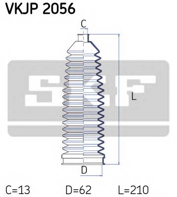 SKF VKJP 2056 Комплект пылника, рулевое