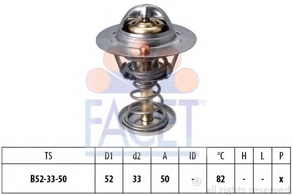 FACET 7.8674S Термостат, охлаждающая жидкость