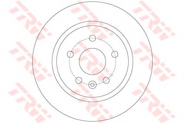 TRW DF6340 Тормозной диск