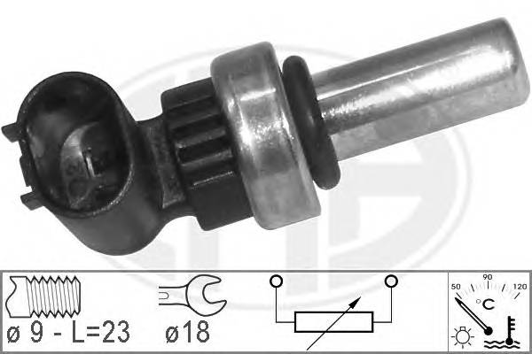 ERA 330757 Датчик, температура охлаждающей