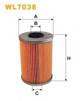 WIX FILTERS WL7038 Масляный фильтр