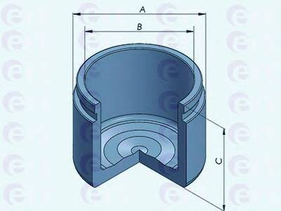 ERT 150904-C Поршень, корпус скоби