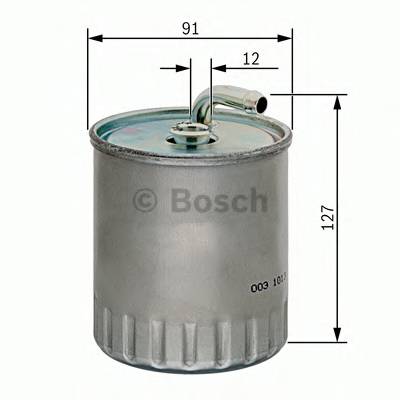 BOSCH 1 457 434 416 Паливний фільтр