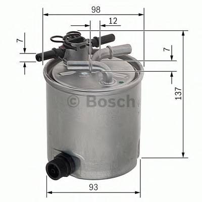 BOSCH F 026 402 096 Топливный фильтр