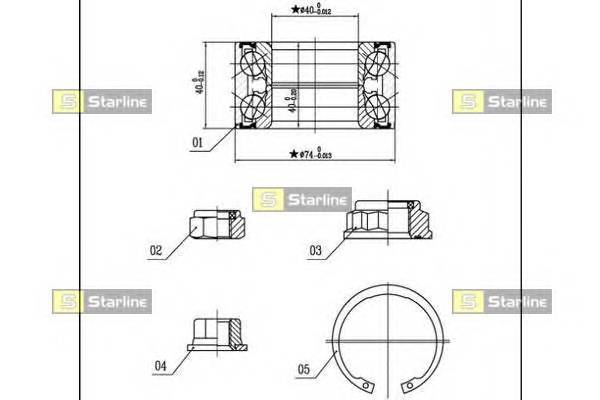 STARLINE LO03455 