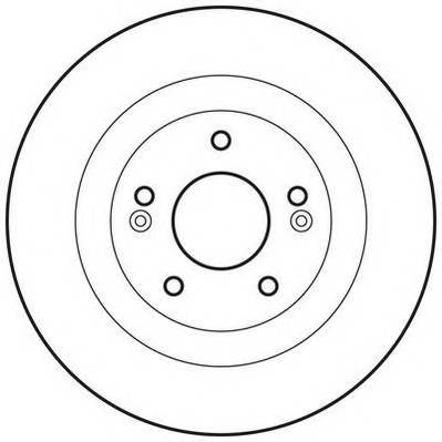 JURID 562779JC Гальмівний диск