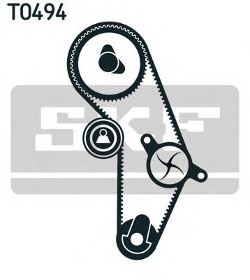 SKF VKMA 95623 Комплект ременя ГРМ