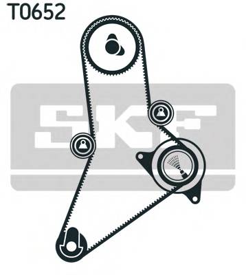 SKF VKMA 02383 Комплект ременя ГРМ