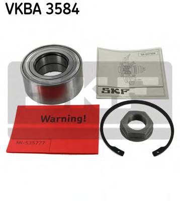 SKF VKBA 3584 Комплект підшипника маточини