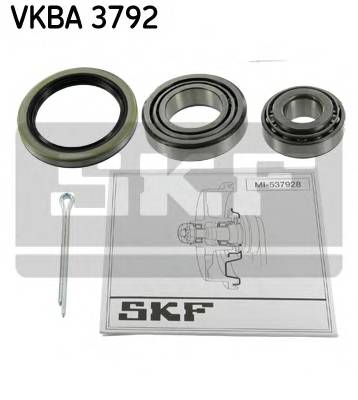 SKF VKBA 3792 Комплект підшипника маточини