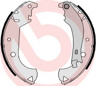 BREMBO S 23 524 Комплект гальмівних колодок