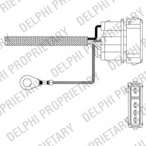 DELPHI ES11010-12B1 Лямбда-зонд