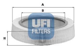 UFI 30.917.01 Повітряний фільтр