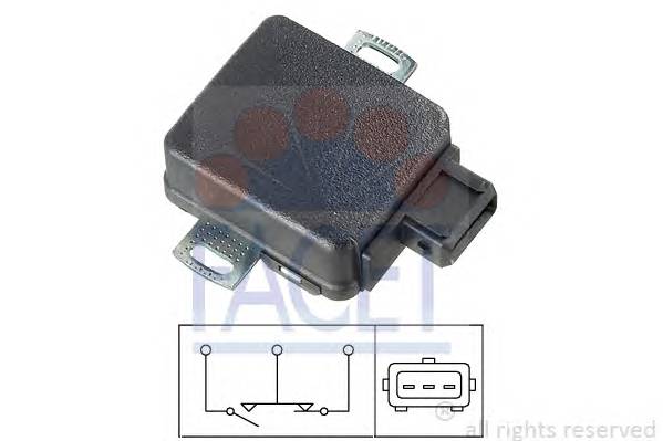 FACET 10.5066 Датчик, положення дросельної