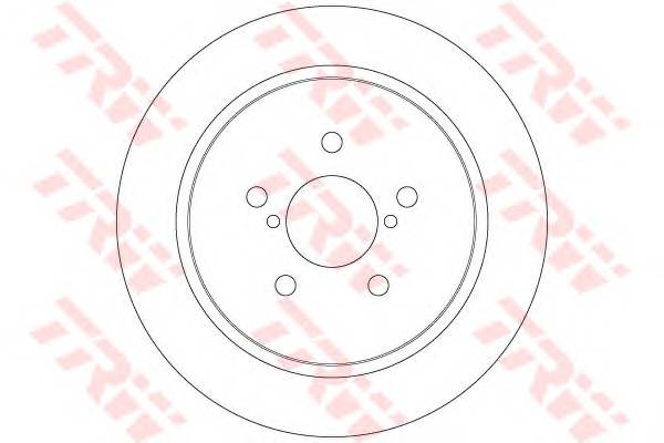 TRW DF6290 Гальмівний диск