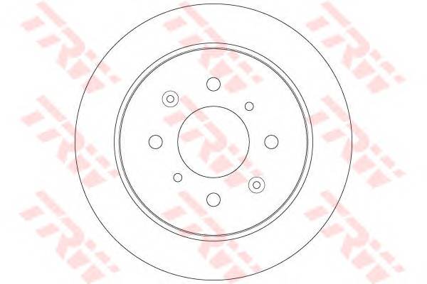 TRW DF6378 Тормозной диск