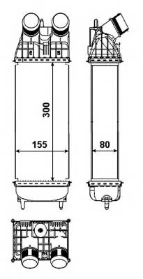 NRF 30460 Интеркулер