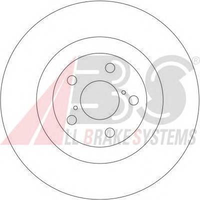 A.B.S. 17020 Тормозной диск