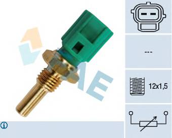 FAE 33250 Датчик, температура масла;