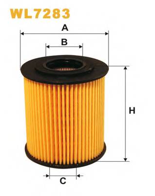 WIX FILTERS WL7283 Масляный фильтр