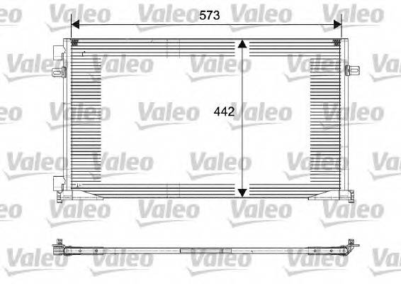 VALEO 817644 Конденсатор, кондиціонер