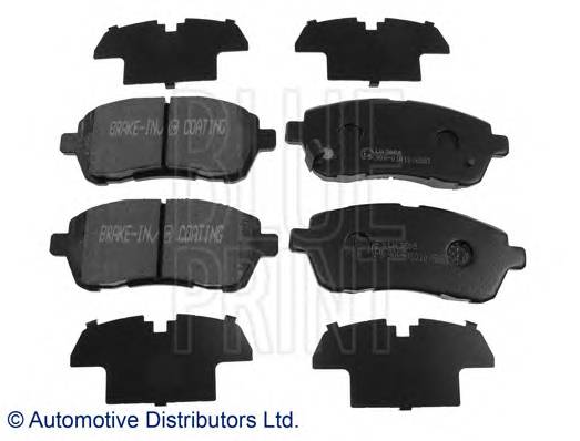 BLUE PRINT ADM54295 Комплект тормозных колодок,