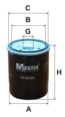 MFILTER TF6508 Фильтр масляный MITSUBISHI