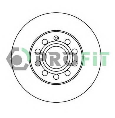 PROFIT 5010-1276 Диск гальмівний