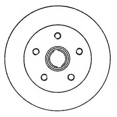 JURID 561982JC Тормозной диск