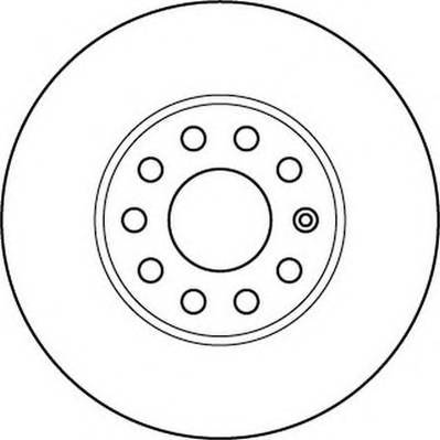 JURID 562235JC Тормозной диск