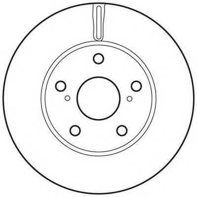 JURID 562623JC Тормозной диск