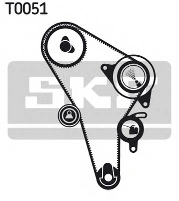 SKF VKMA 01010 Комплект ремня ГРМ