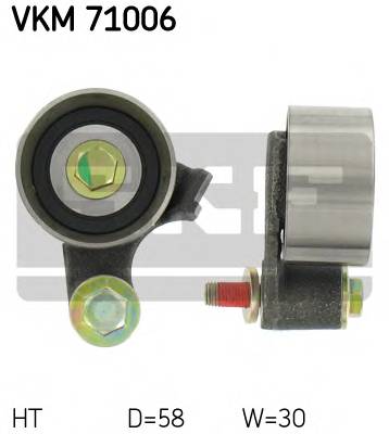 SKF VKM 71006 Натяжний ролик, ремінь