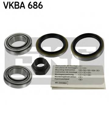 SKF VKBA 686 Комплект підшипника маточини